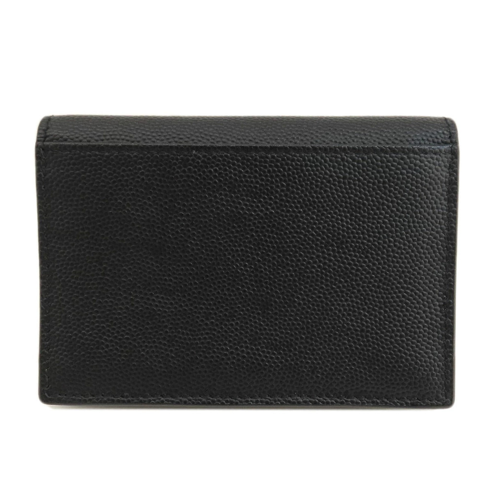 Saint Laurent Card Leather Holder Black